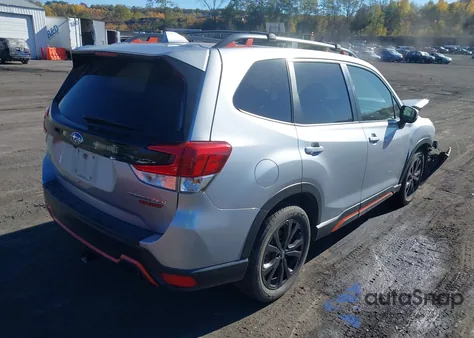 2019 Subaru Forester Sport from USA, damaged, VIN JF2SKAJC6KH459671